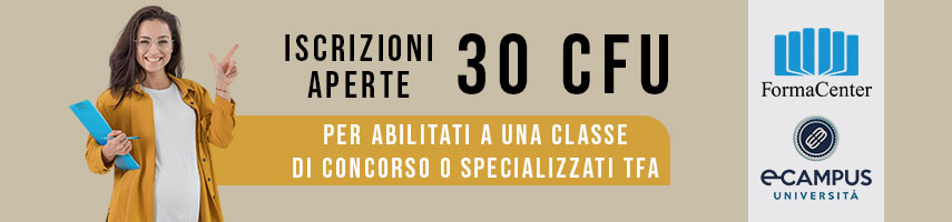 30 cfu art 13 ecampus