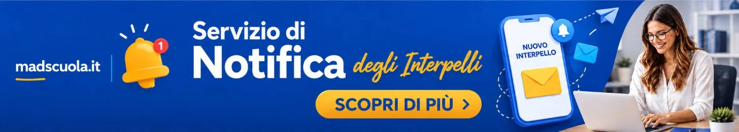 madscuola.it — servizio di notifica degli interpelli